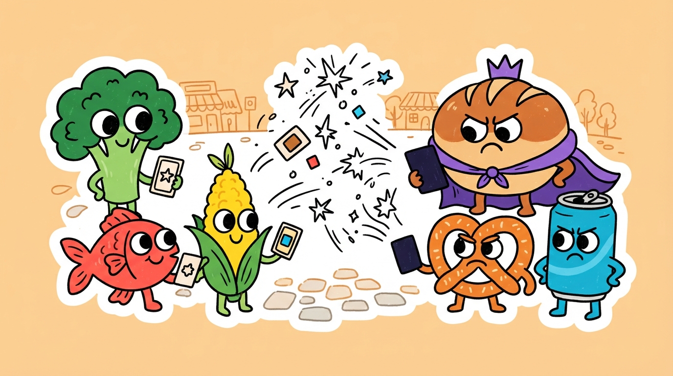 ボスとのバトルのイラスト