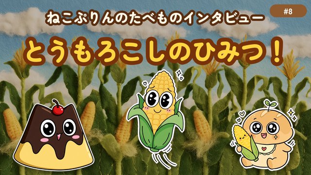 第8回 とうもろこしのひみつ！